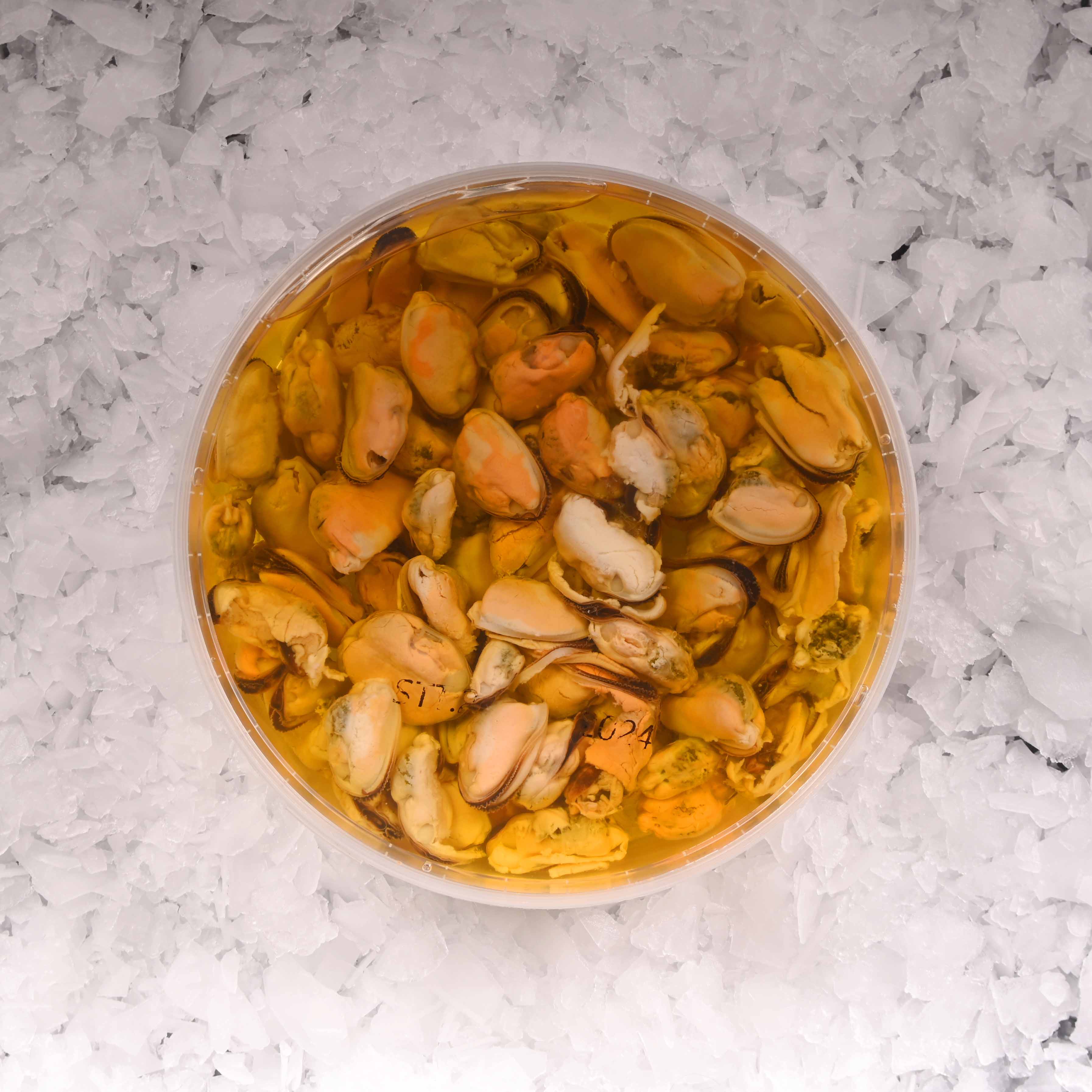 Geräucherte Muscheln